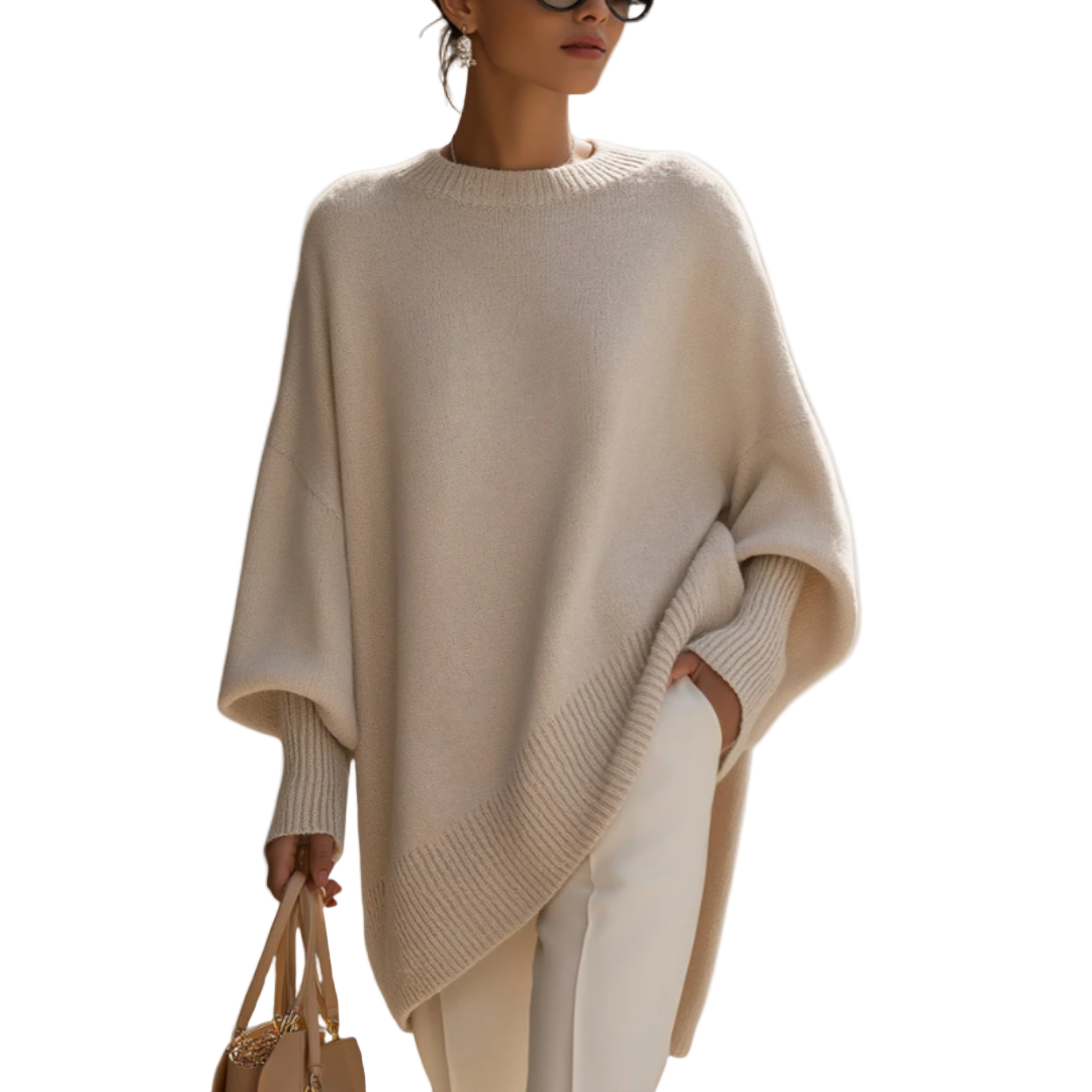 Livia | Oversize poncho-sweater